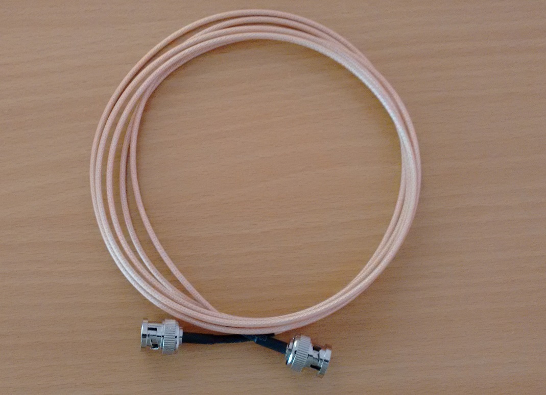 BNC  to BNC with RG 316 Cable